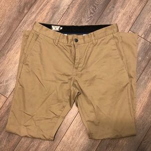 Men’s Volcom Khaki Tan Pants